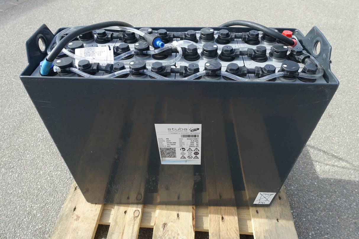Staplerbatterie 24V 4PzB300 - SONDERTROG