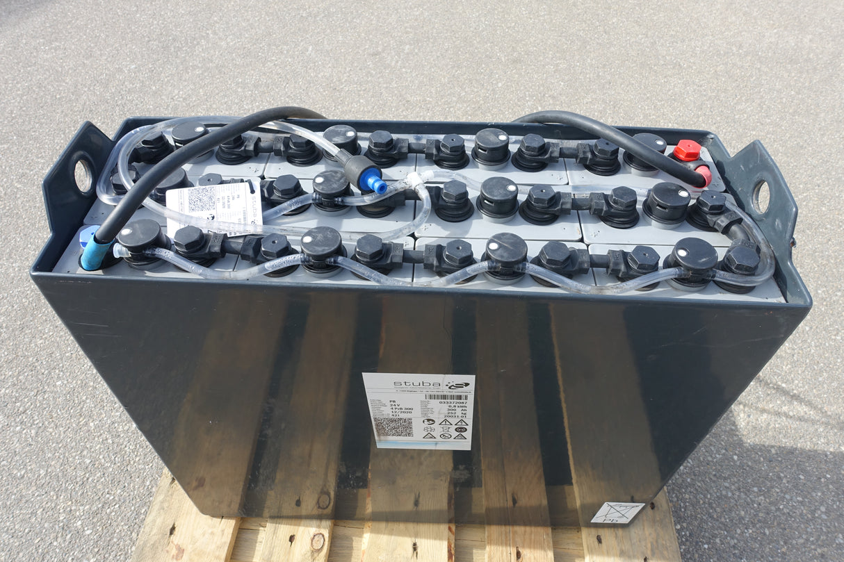 Staplerbatterie 24V 4PzB300 - SONDERTROG