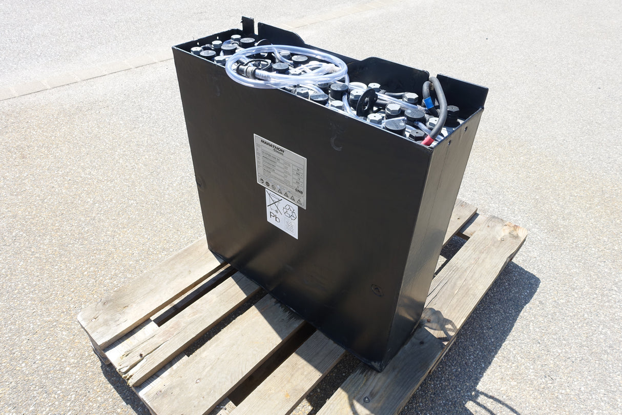 Exide Staplerbatterie 24V 3PzB300 Sondertrog