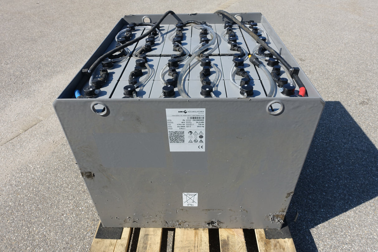 AIM Staplerbatterie 48V 6PzS750