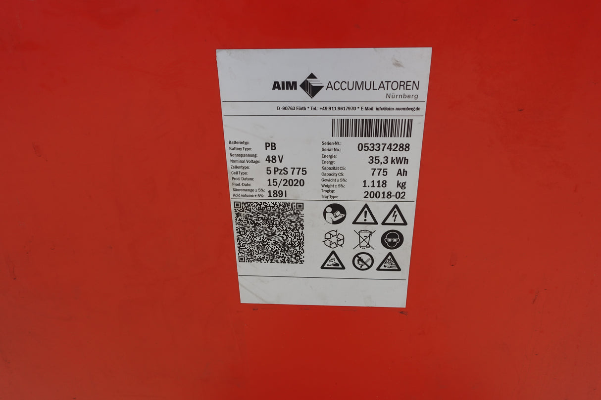 AIM Staplerbatterie 48V 5PzS775