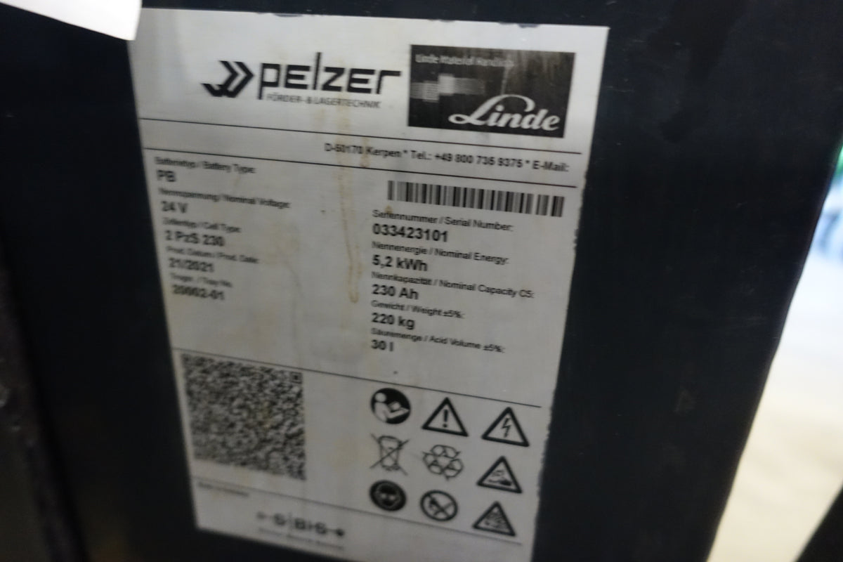 Staplerbatterie 24V 2PzS230