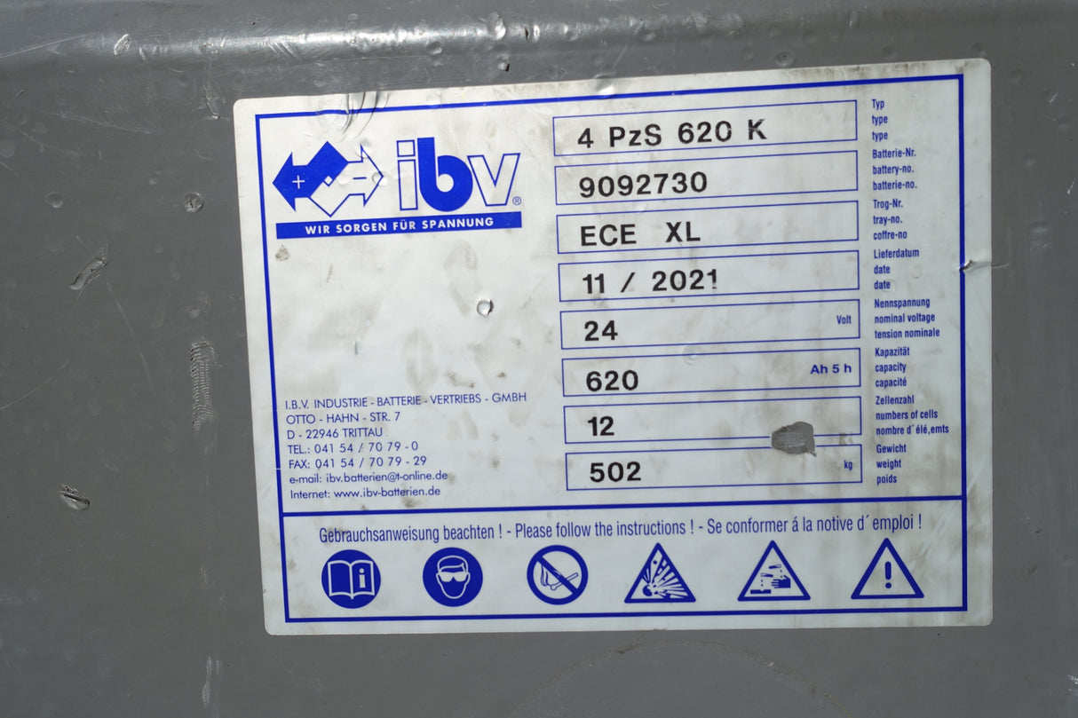 Staplerbatterie 24V 4PzS620