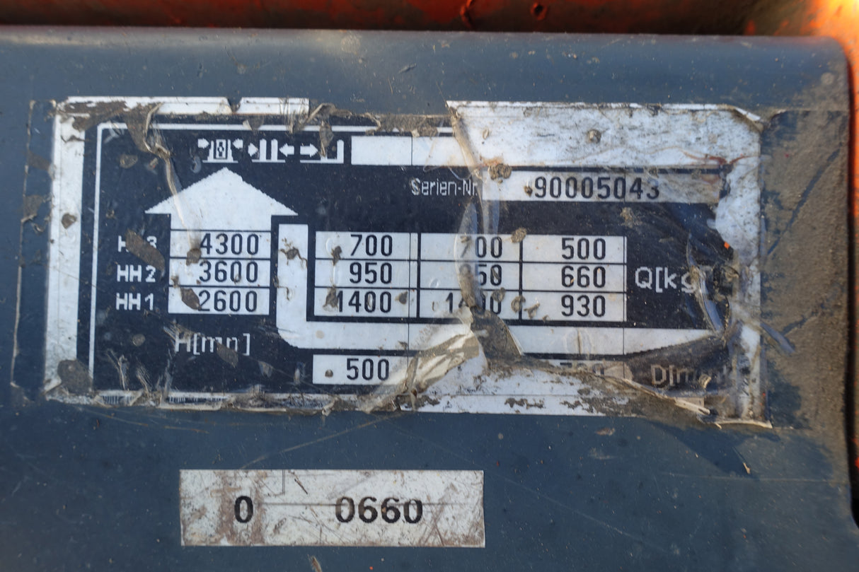 Steinbock WP 14 IS Hochhubwagen