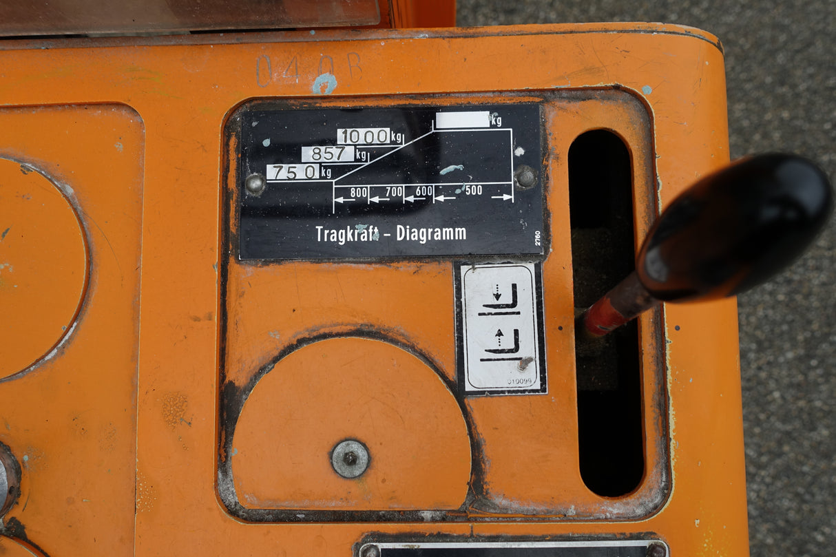 Sichelschmidt Dixi 1000 Hochhubwagen