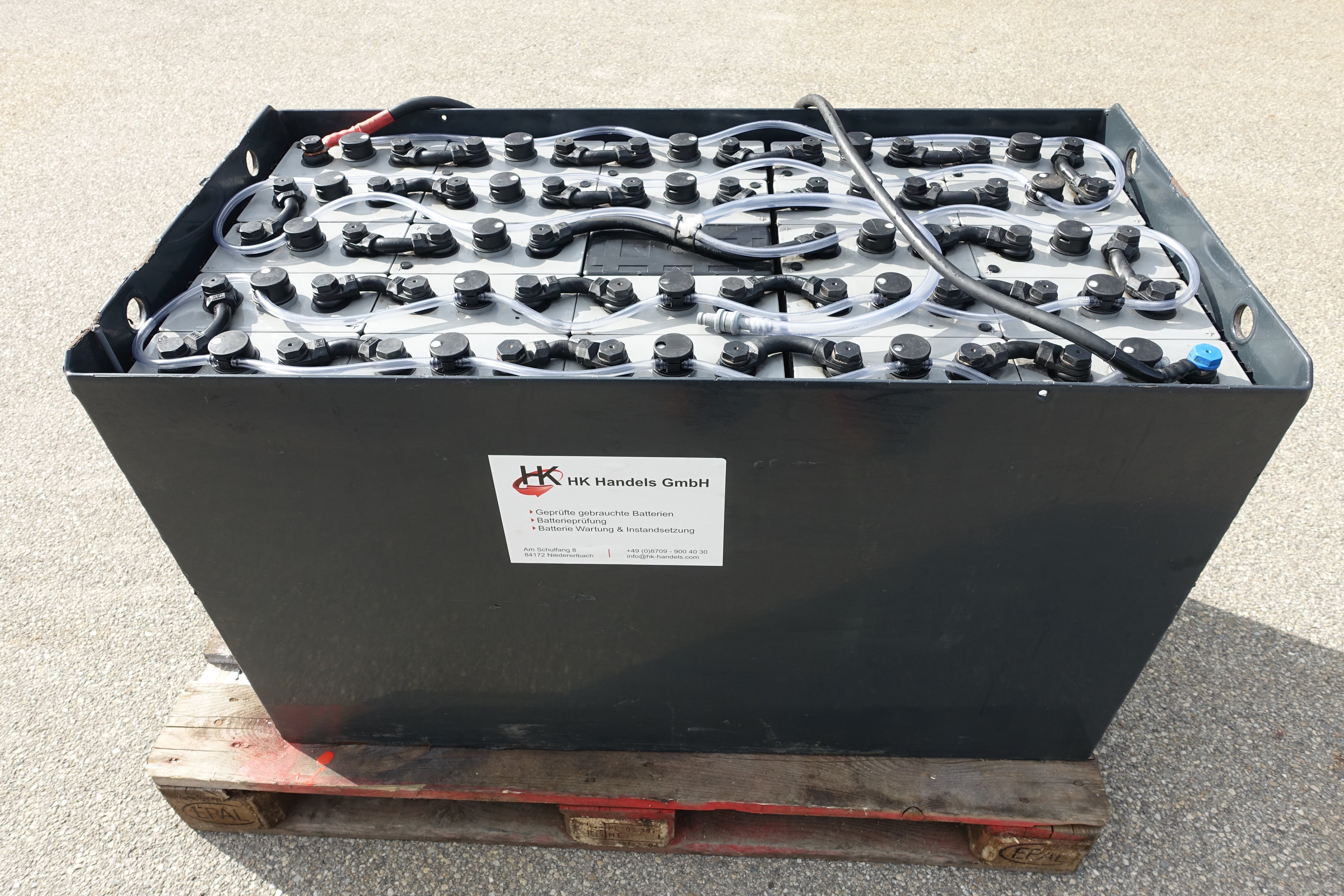 Forklift battery 48V 5PzS625