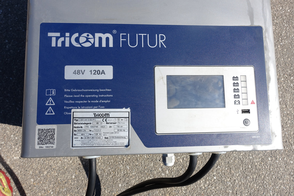 48V 120A Tricom HF Ladegerät
