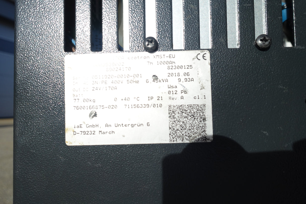 24V 170A Still Ecotron XM-ST