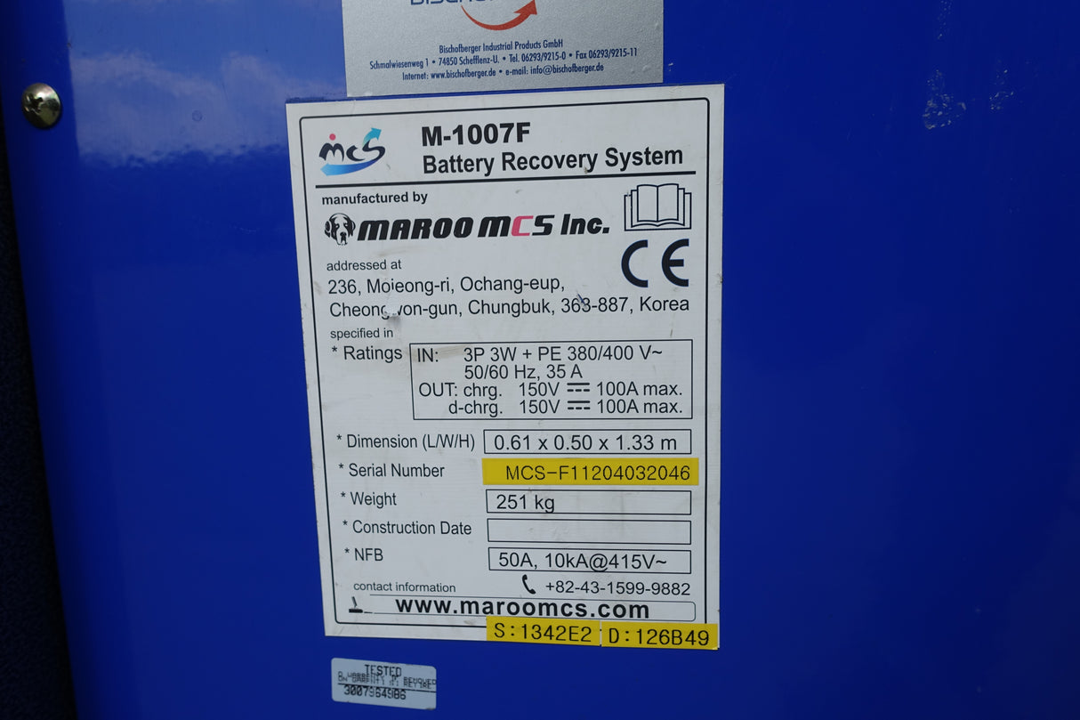 Batterie-Regenerator M-1007F