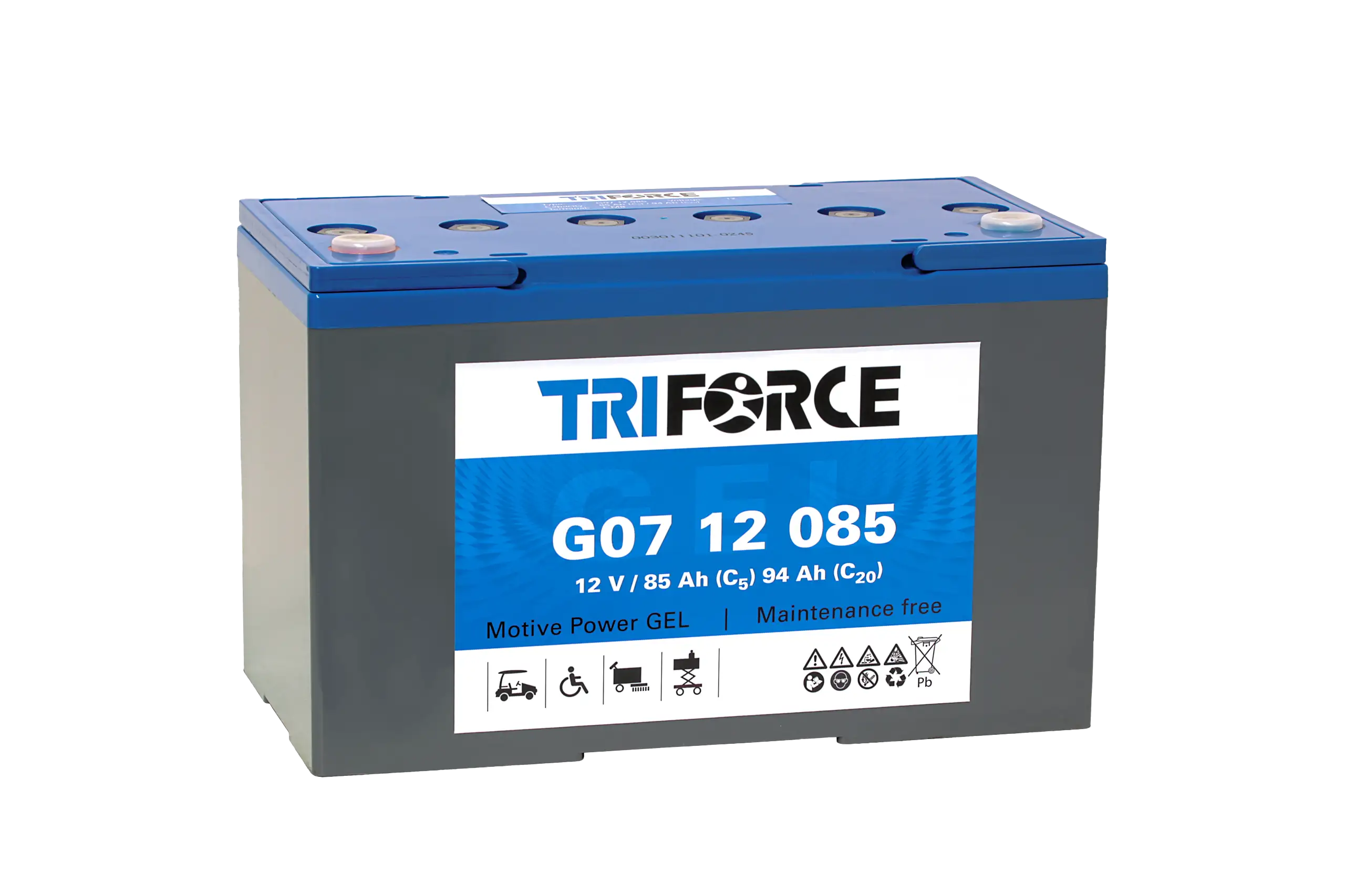 Triforce Gel Block 12V 71A