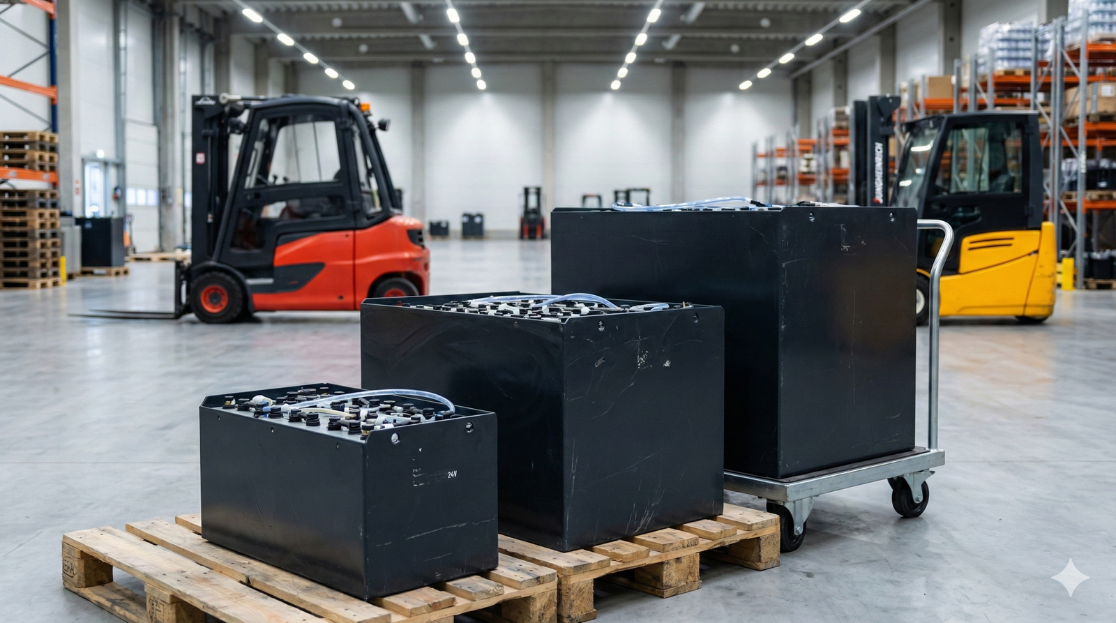 Typische Einsatzbereiche von gebrauchten Staplerbatterien