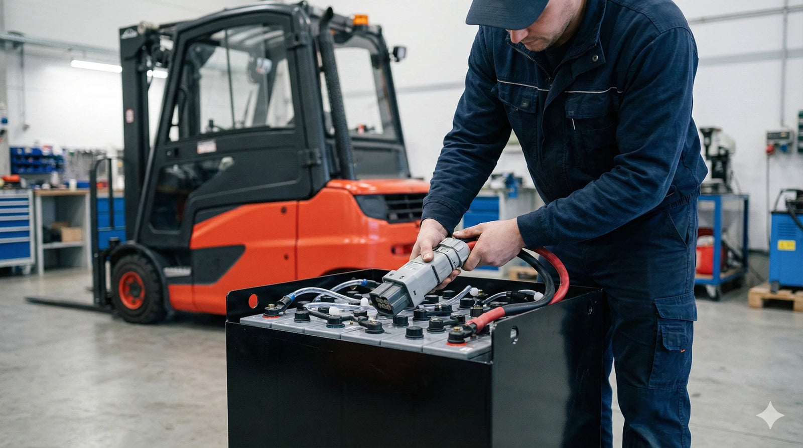 Staplerbatterie Ersatzteile – welche Komponenten lassen sich austauschen?
