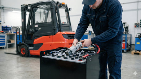 Staplerbatterie Ersatzteile – welche Komponenten lassen sich austauschen?