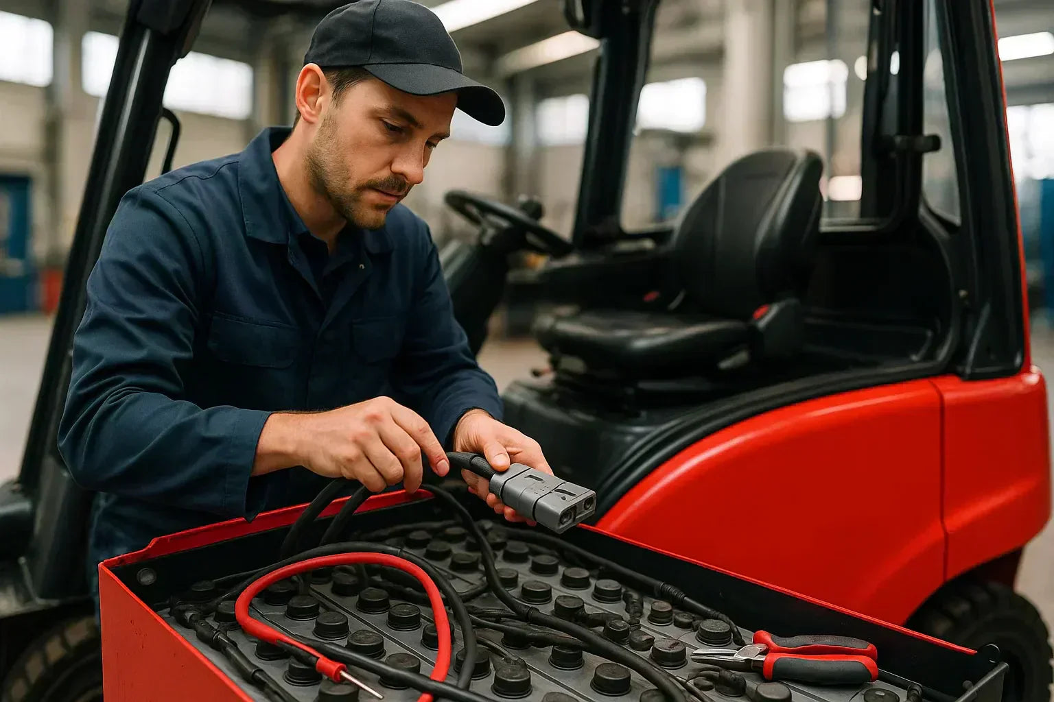 Staplerbatterie Ersatzteile – welche Komponenten lassen sich austauschen? - HK Handels GmbH