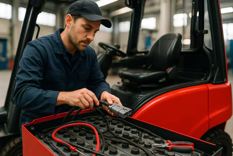 Staplerbatterie Ersatzteile – welche Komponenten lassen sich austauschen? - HK Handels GmbH