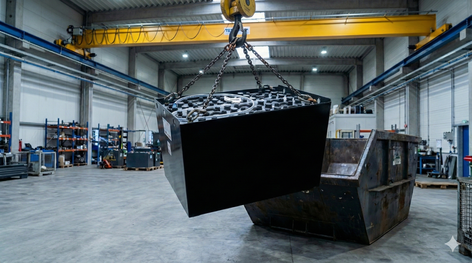 Staplerbatterien entsorgen oder regenerieren – so gehen Sie richtig vor