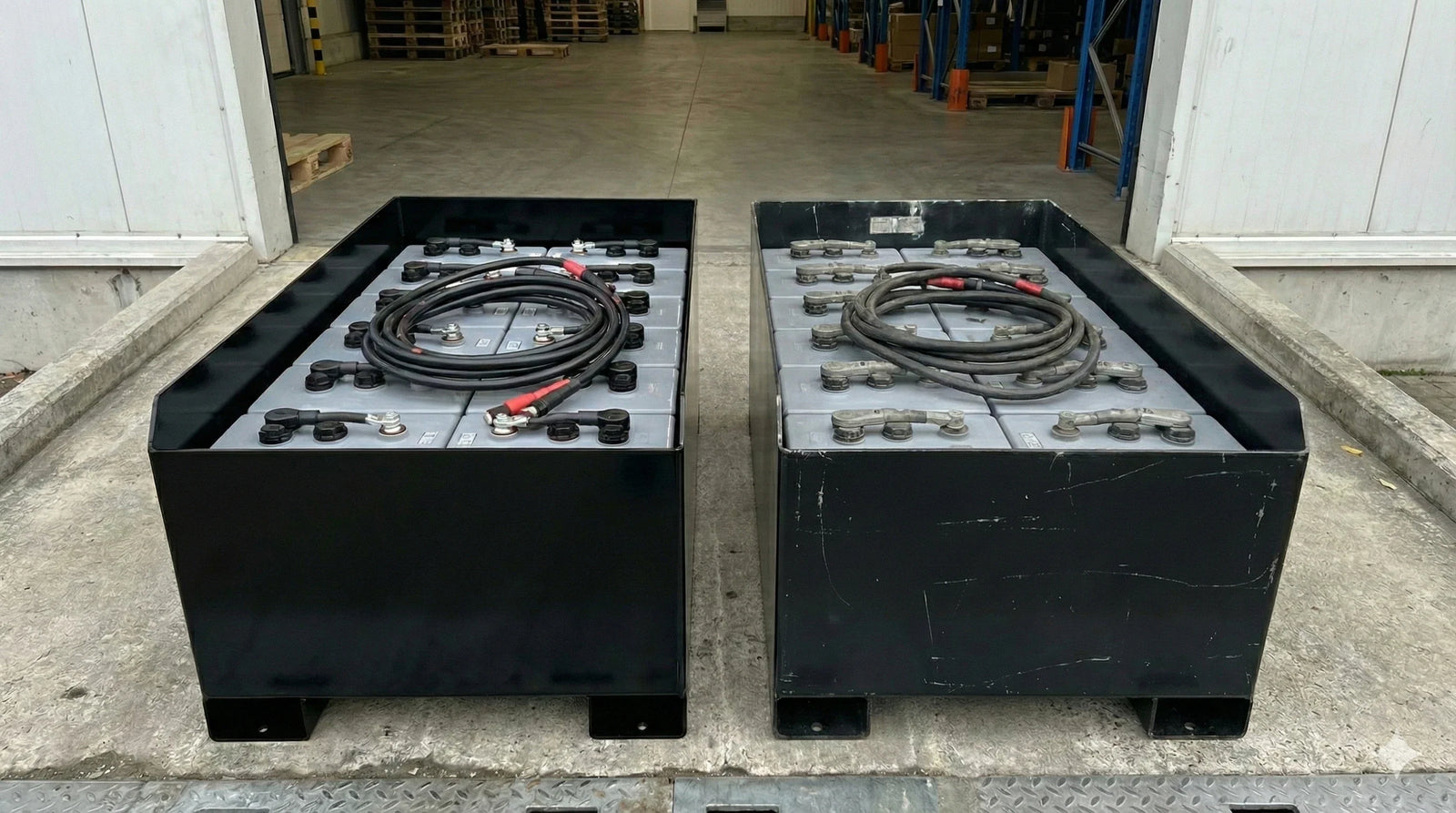 Neu vs. gebraucht: Wann sich welche Staplerbatterie wirklich lohnt