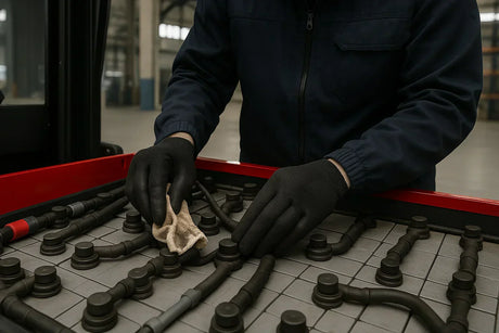 Staplerbatterie richtig pflegen: So verlängern Sie die Lebensdauer Ihrer Batterie - HK Handels GmbH