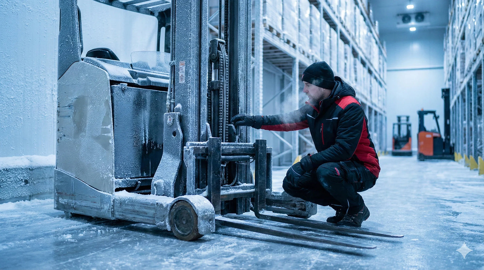 Staplerbatterien im Tiefkühllager: Technologien und Empfehlungen