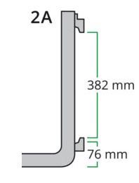 HK Handels GmbH Gabelzinken FEM2a mit Antirutschauflage