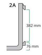 HK Handels GmbH Gabelzinken FEM2a mit Antirutschauflage