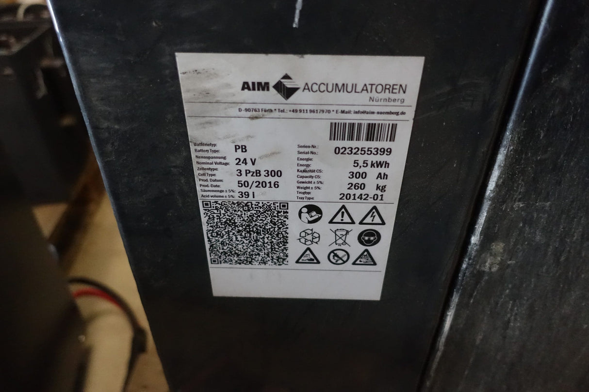 AIM Staplerbatterie 24V 3PzB300