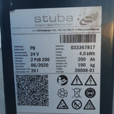 Forklift battery 24V 2PzB200