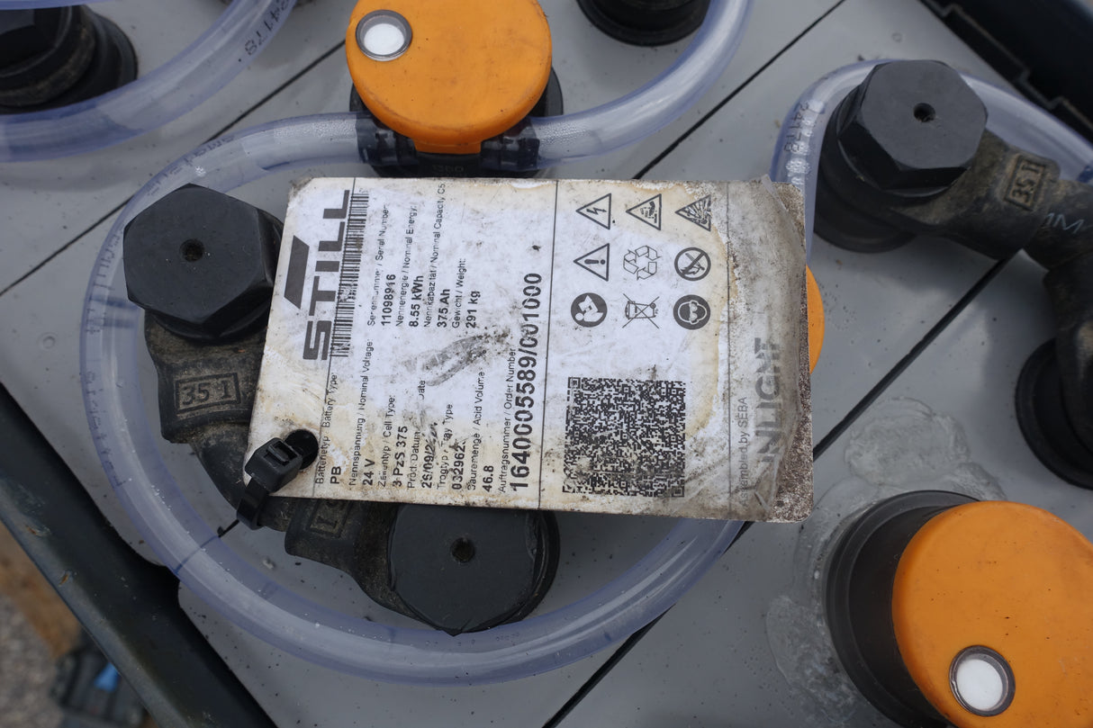 Staplerbatterie 24V 3PzS375