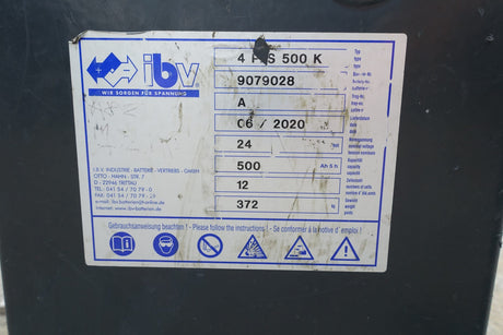 IBV Staplerbatterie 24V 4PzS500