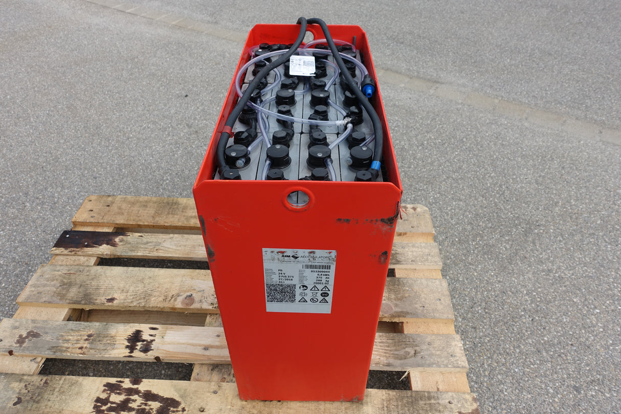 Staplerbatterie 24V 3PzS375