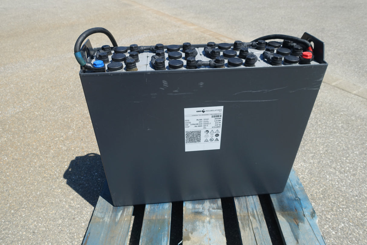 GBD Staplerbatterie 24V 3PzVB213 GEL SONDERTROG