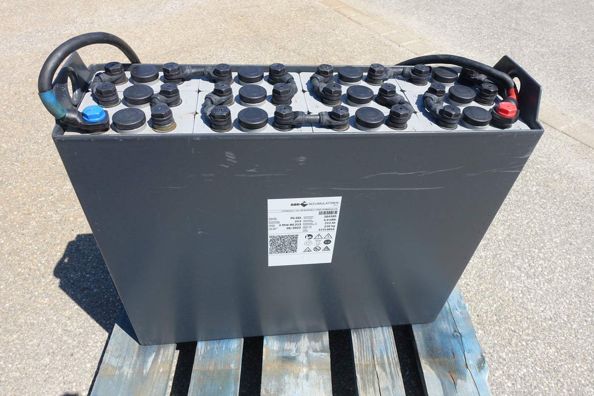 GBD Staplerbatterie 24V 3PzVB213 GEL SONDERTROG