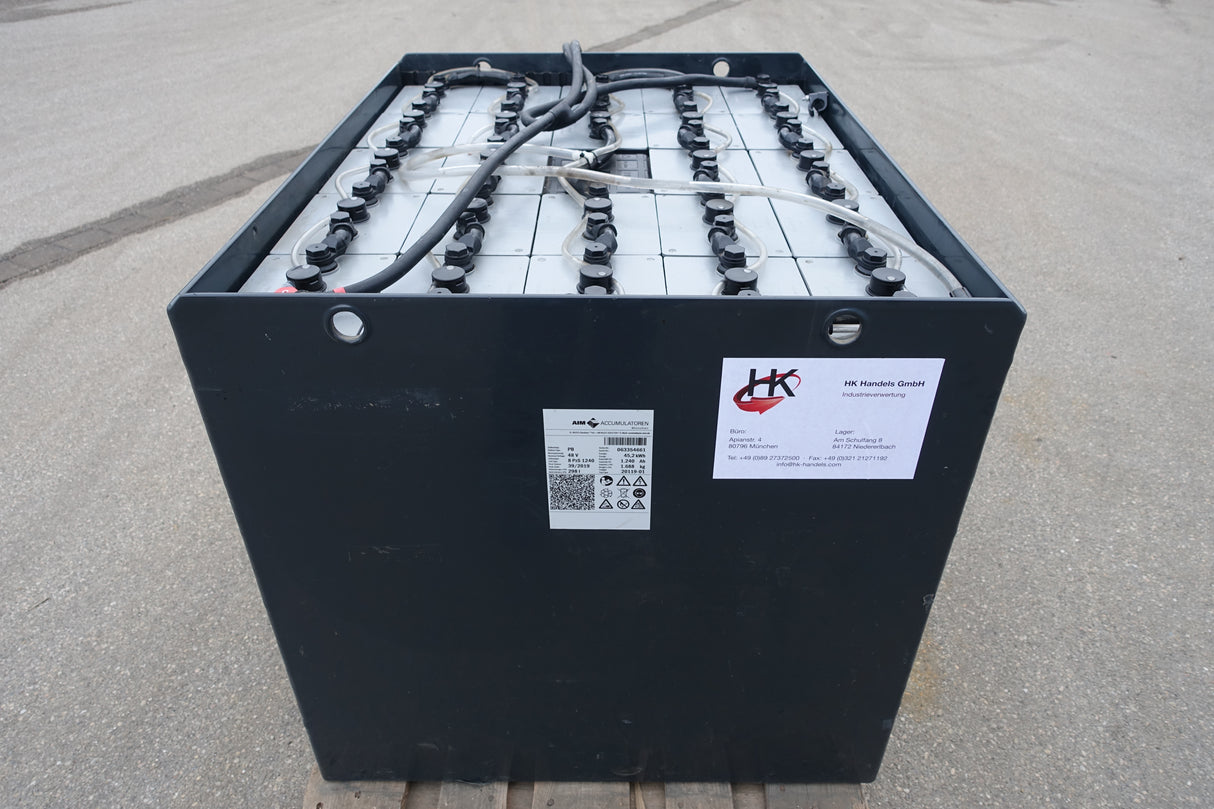 Forklift battery 48V 8PzS1240