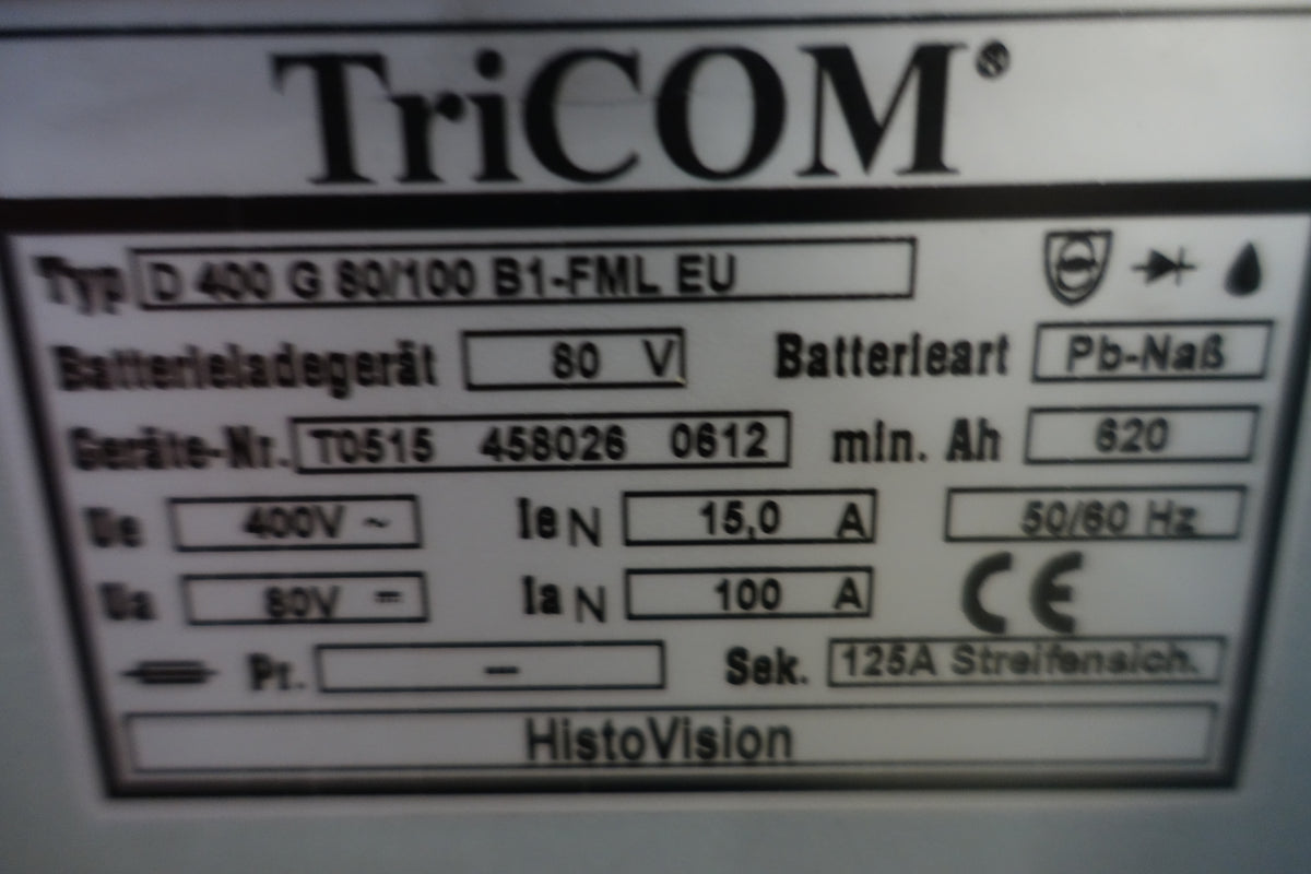 80V 100A Tricom S charger