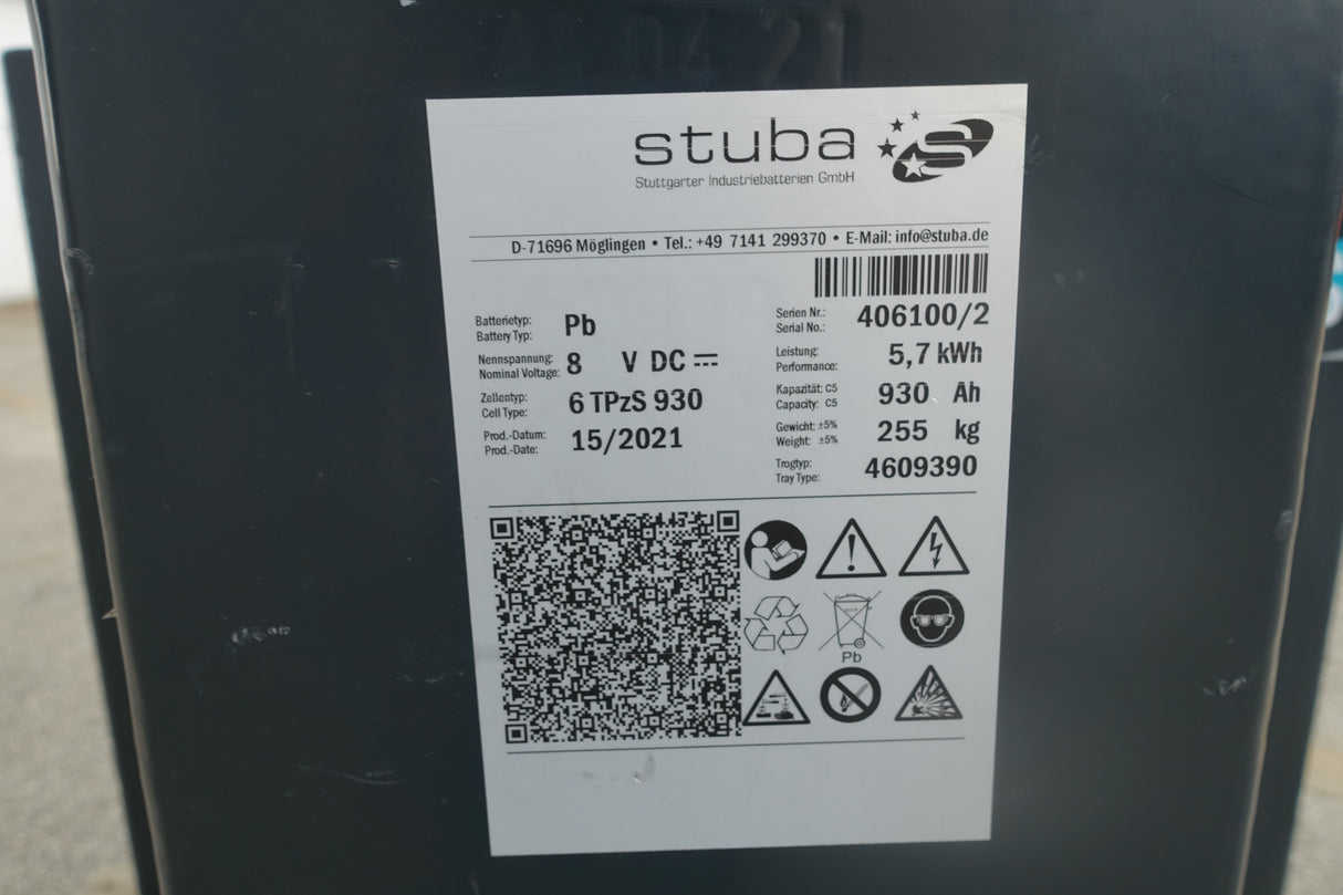 Staplerbatterie 24V 6PzS930