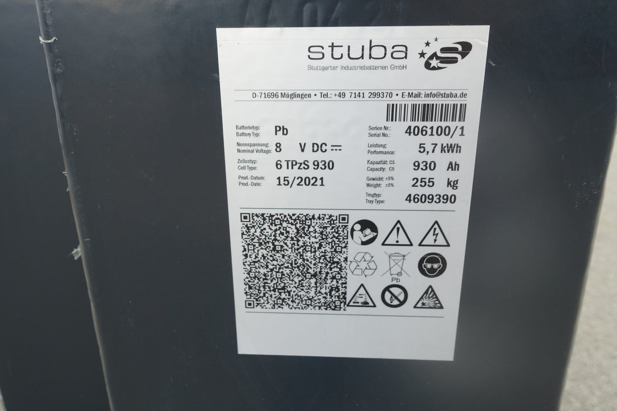 Staplerbatterie 24V 6PzS930