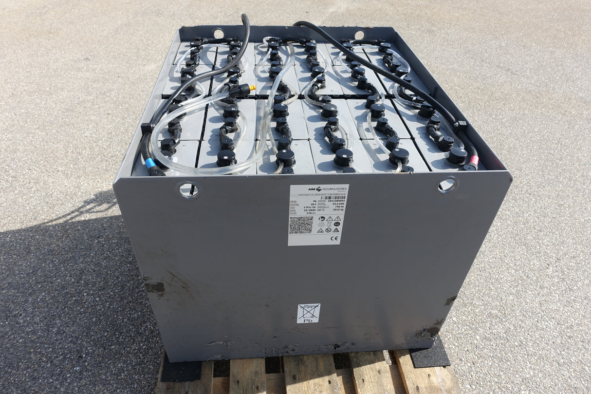 Staplerbatterie 48V 6PzS750