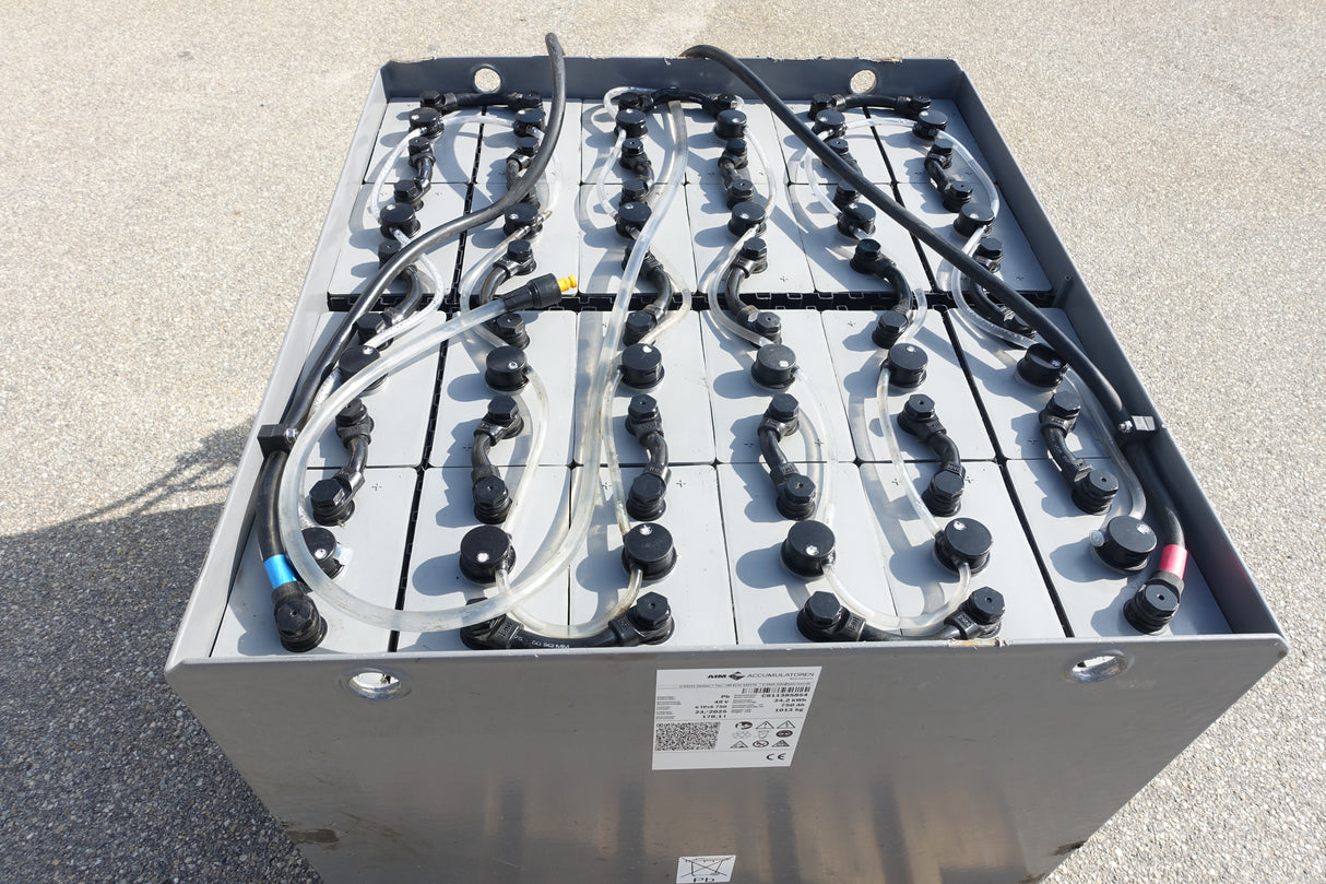 Staplerbatterie 48V 6PzS750