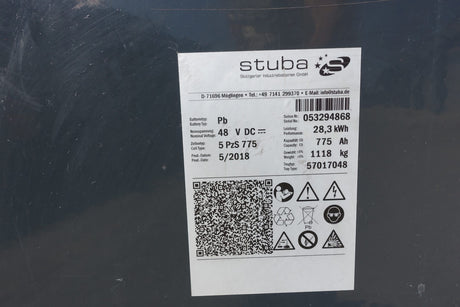 Stuba Staplerbatterie 48V 5PzS775