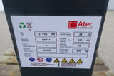 Staplerbatterie 24V 2PzS250