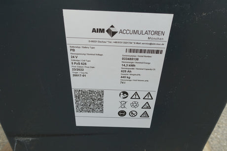 AIM Staplerbatterie 24V 5PzS625