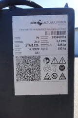 Staplerbatterie 24V 3PzB225