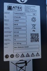 Staplerbatterie 24V 2PzS250