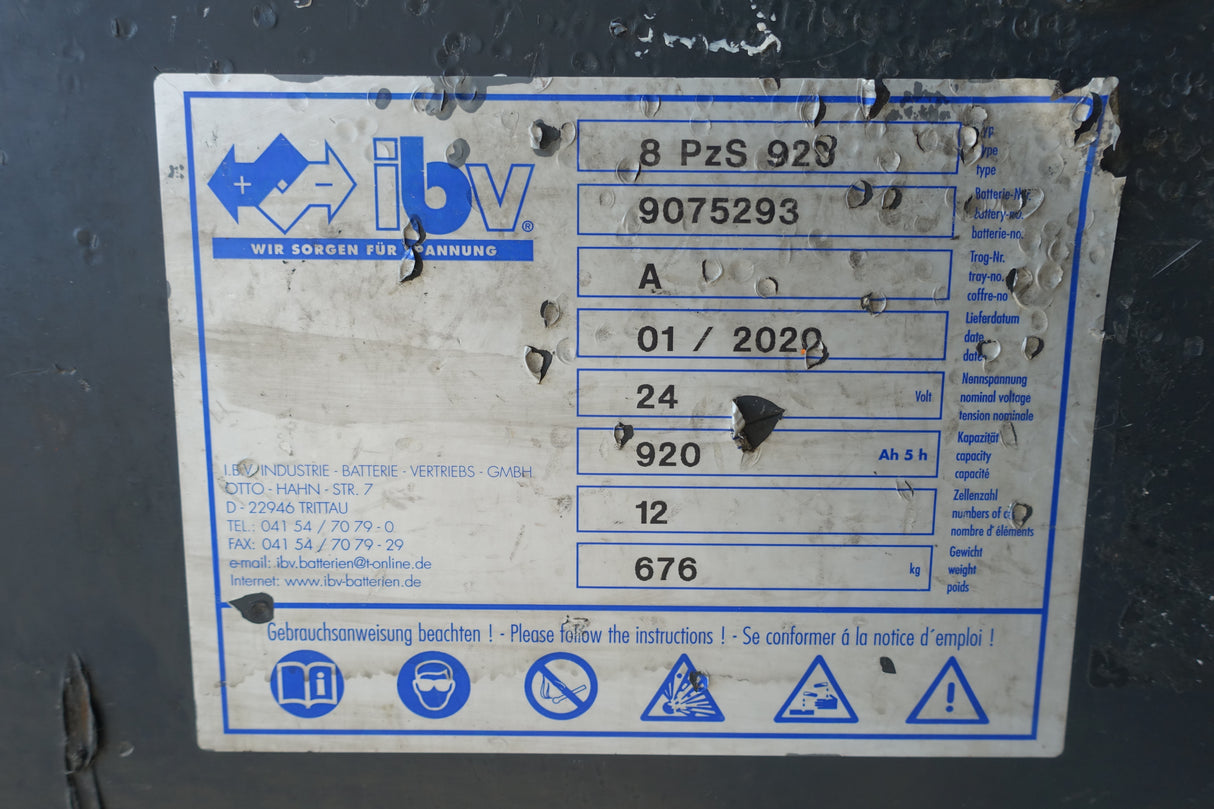 IBV Staplerbatterie 24V 8PzS920