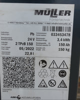 Forklift battery 24V 2PzB150