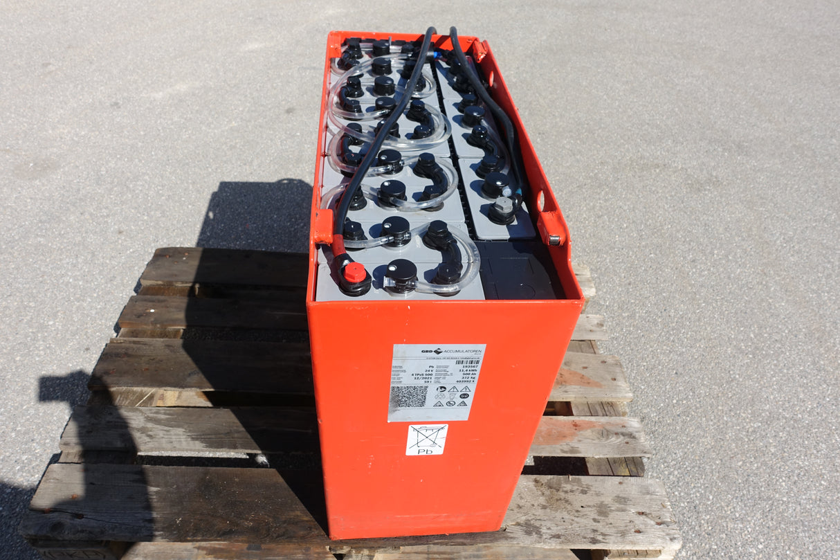 Staplerbatterie 24V 4PzS500