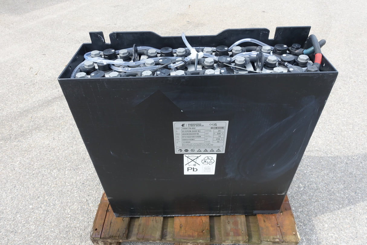 Staplerbatterie 24V 3PzB225