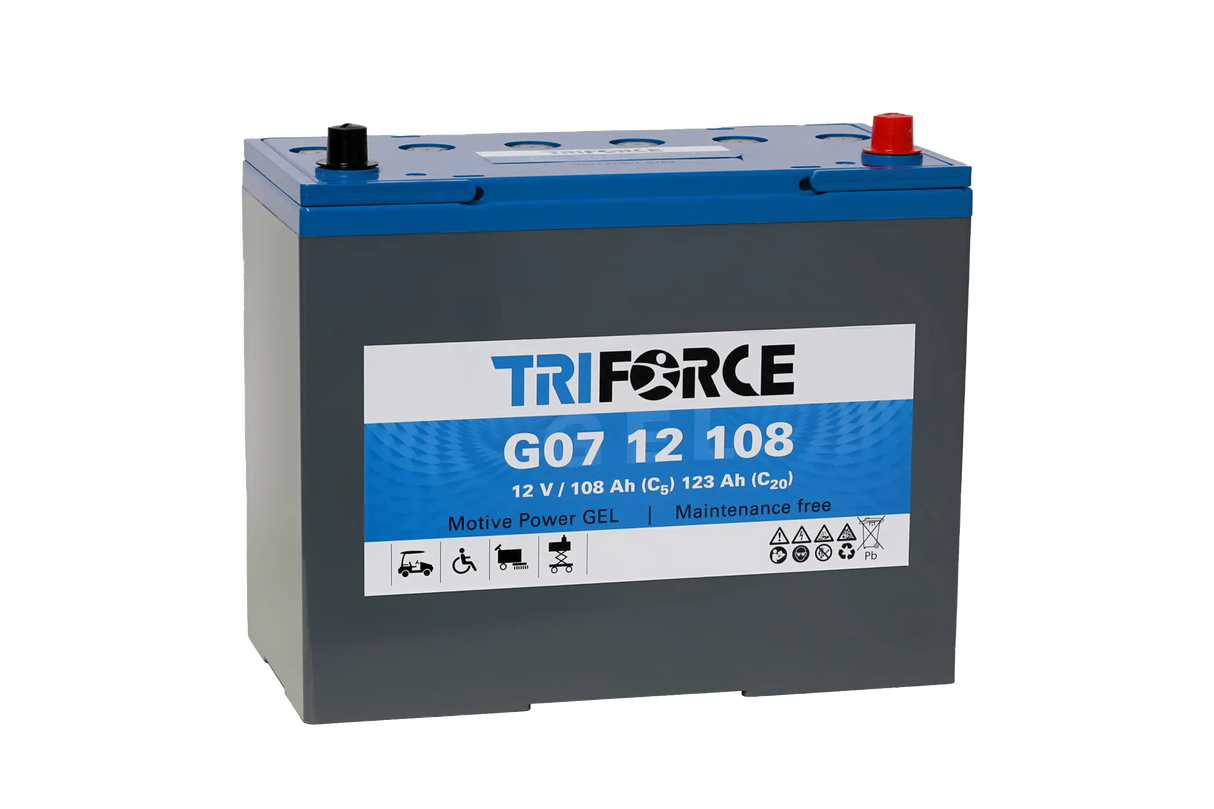 Triforce Gel Block 12V 108A