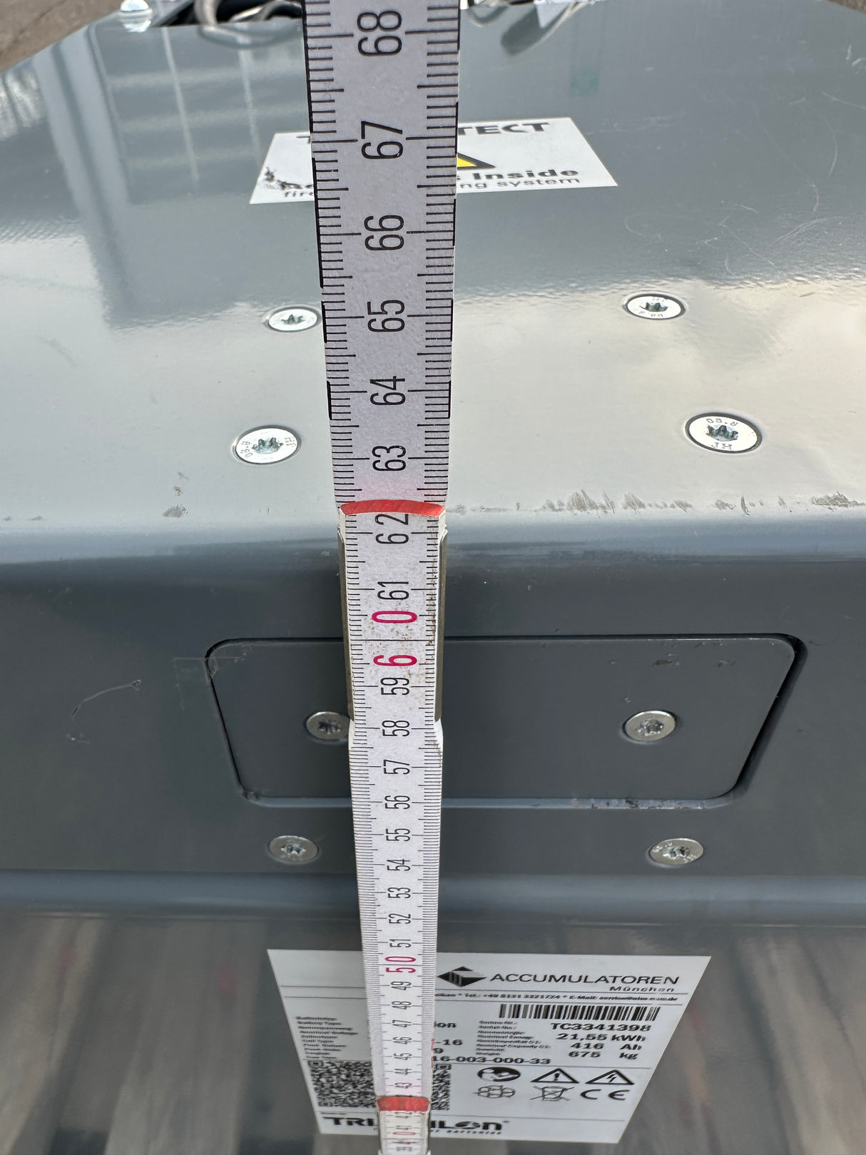 Staplerbatterie Lithium Ion 48V TC5207-16